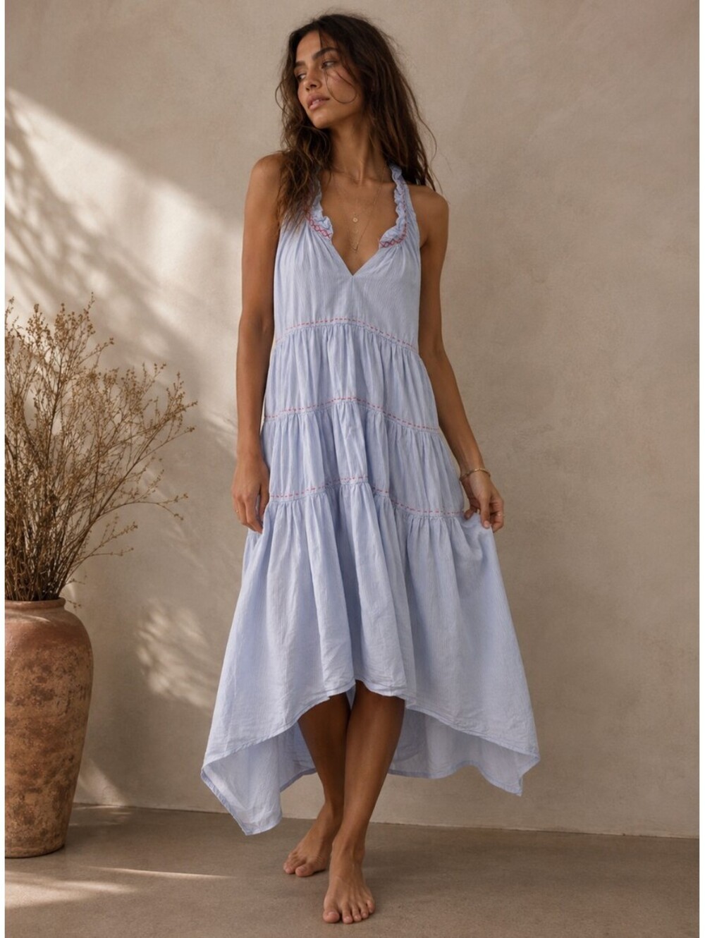 Ro's Garden Sasha Ruffle Dress